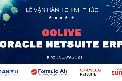 Golive hệ thống ERP quản trị hợp nhất Formular Air Vietnam & Hamakyu