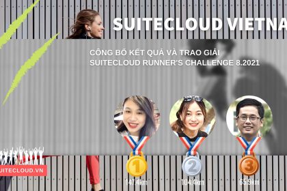 Tổng kết trao giải SuiteCloud Sport Challenge tháng 8/2021