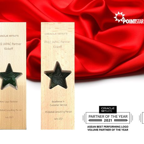 SuiteCloud (PointStar) 5-Star Partner với 5 giải thưởng của Oracle NetSuite