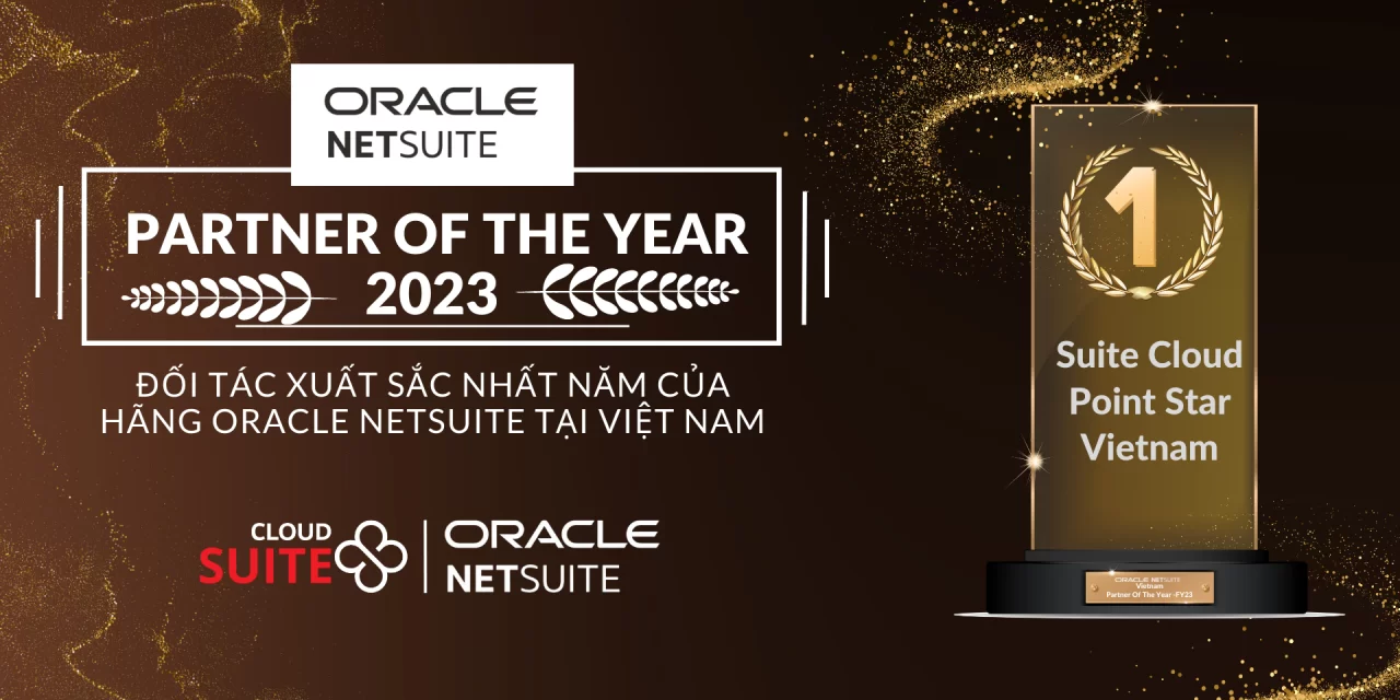 Giải thưởng Đối tác Xuất sắc nhất năm 2023 của Oracle NetSuite